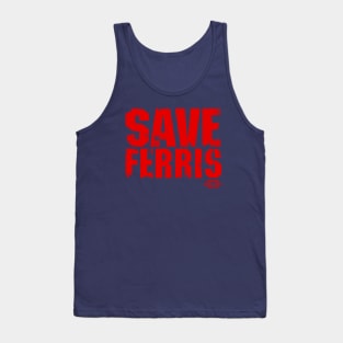 Save Ferris 80s Tank Top